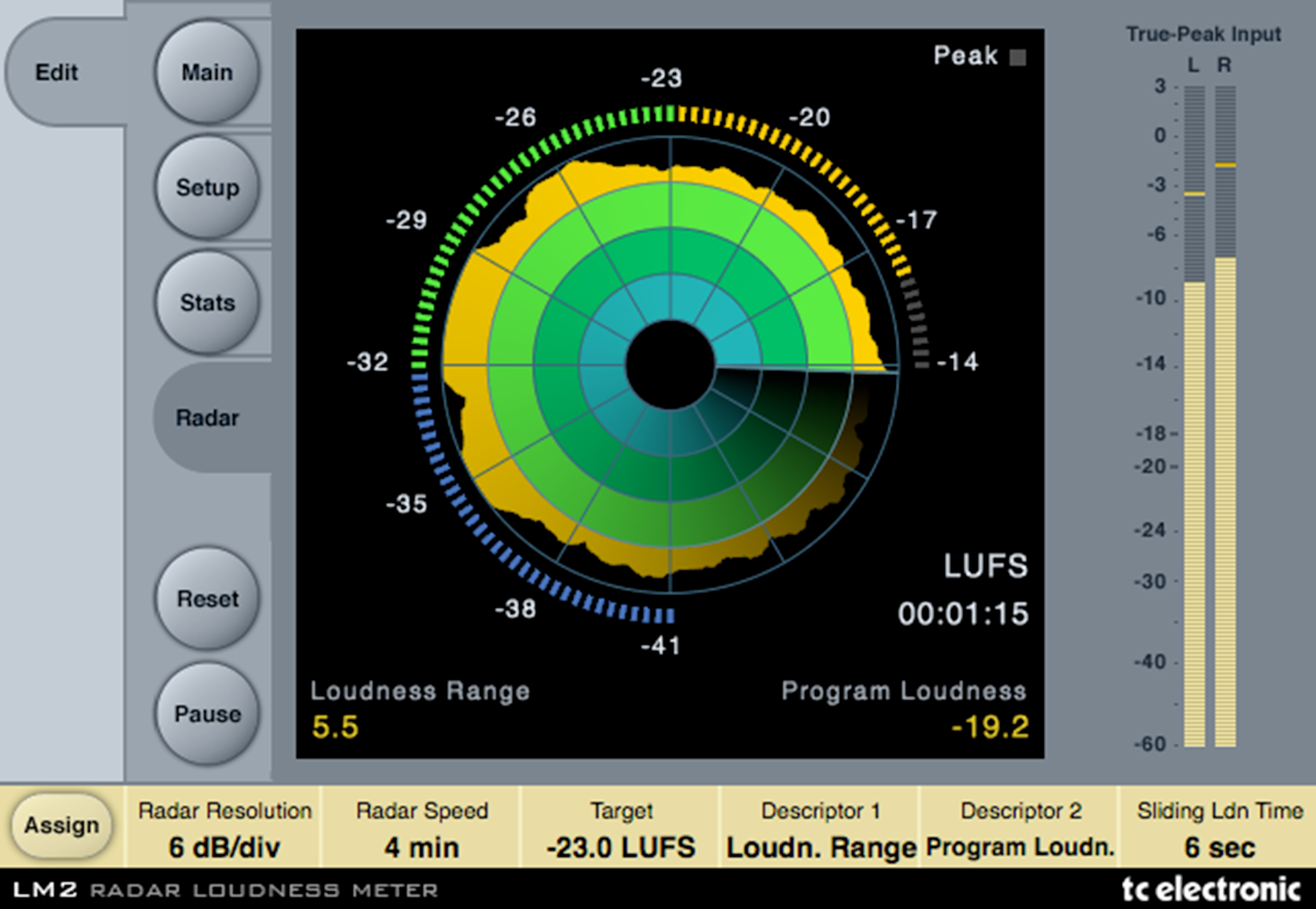 lufs for audio mp3 mac